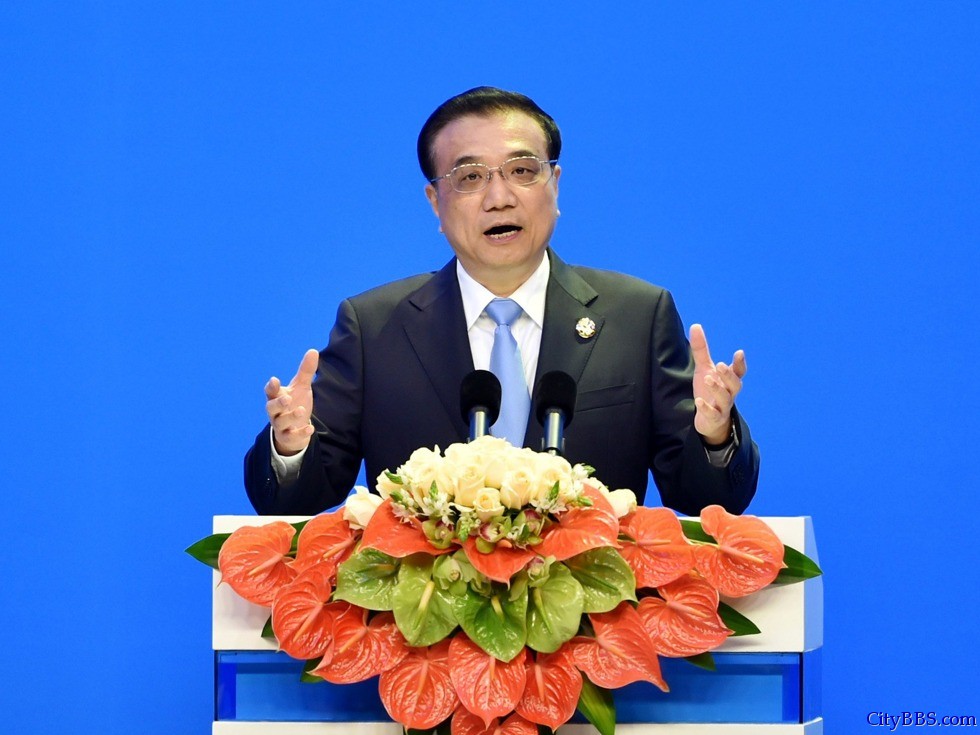 博鳌亚洲论坛大会上的李克强