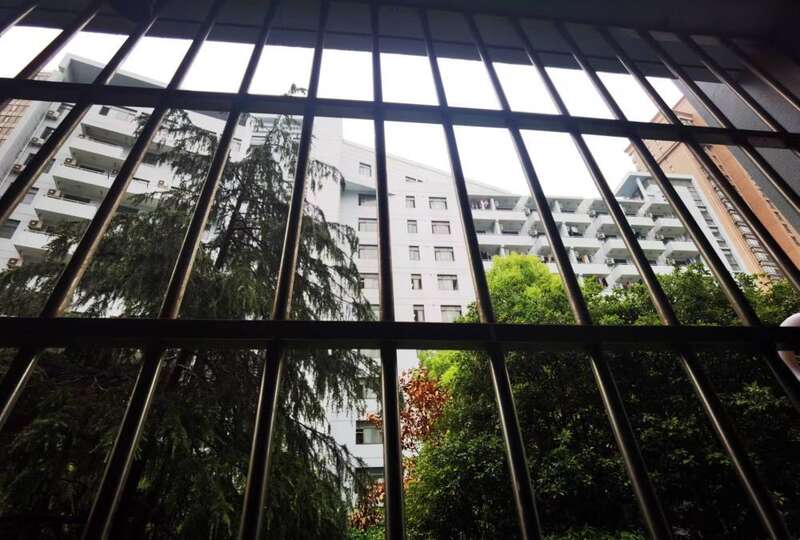 严泽窗外的景色